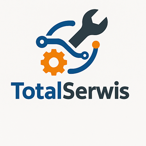 Logo TotalSerwis – montaż kamer i usługi elektryczne